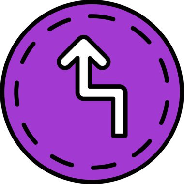 ok simgesi vektör illüstrasyonu