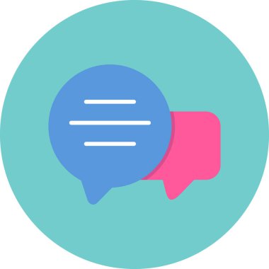 balon sohbet simgesi düz biçimli