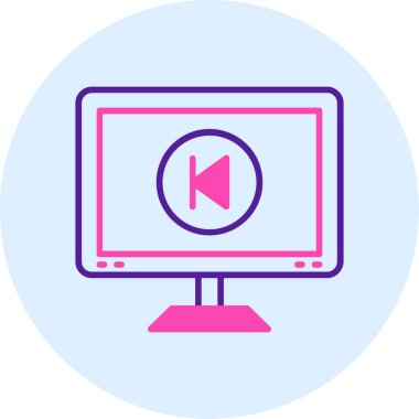 Bilgisayarın vektör simgesi