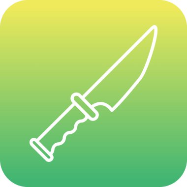 bıçak simgesi moda tarzında geri gruplandırma ve yumuşak mavi arkaplan