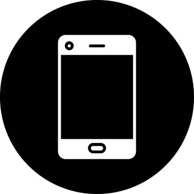 akıllı telefon simgesi vektör illüstrasyonu
