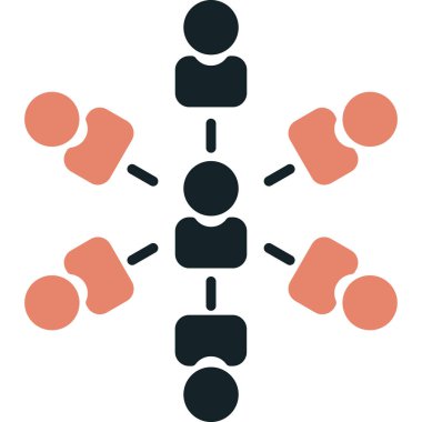 insanlar simge vektör illüstrasyonu