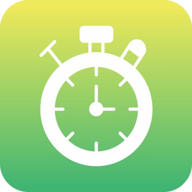 Alarm vektörü simgesi modern ve basit tasarım