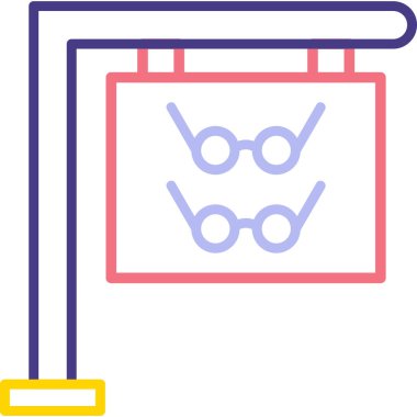 Alışveriş. Web simgesi basit illüstrasyon