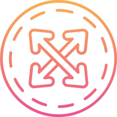 Seo simgesinin vektör illüstrasyonu