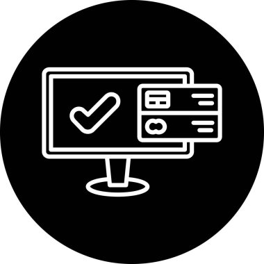 Seo simgesinin vektör illüstrasyonu