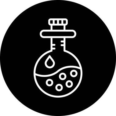 Kimyasal matara vektör çizimi