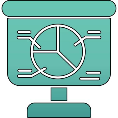 seo modern simgesinin vektör illüstrasyonu