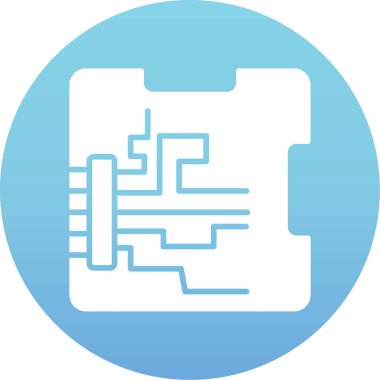 Modern b 'nin vektör illüstrasyonu eksik simgesi