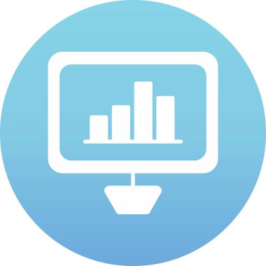 Çizelge. Web simgesi basit illüstrasyon