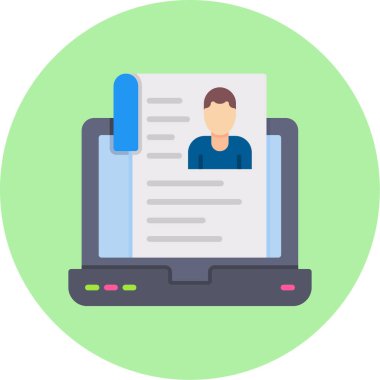 vektör olarak iş görüşmesi simgesi. logotype