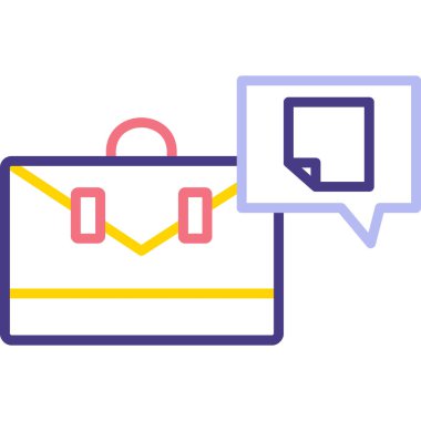 e-posta pazarlama ileti simgesi doldurulmuş özet biçimi