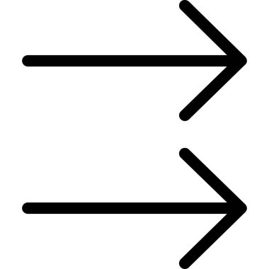 ok simgesi vektör illüstrasyonu