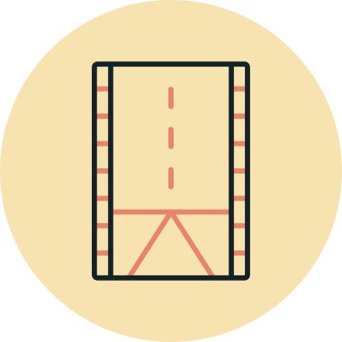 Modern b 'nin vektör illüstrasyonu eksik simgesi