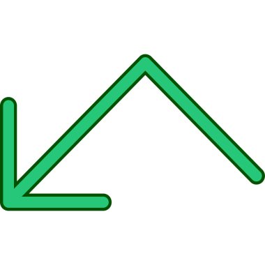 Çizgi film simgesinin vektör çizimi