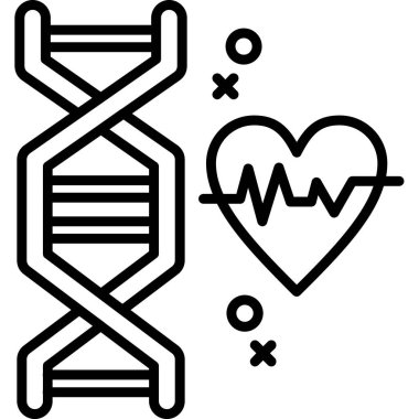 DNA molekül simgesi, özet biçimi