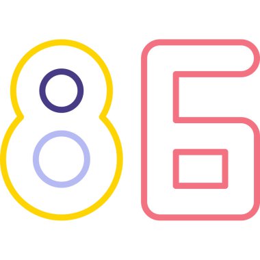 Renkli bir arkaplanın vektör çizimi