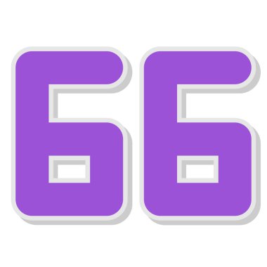 9 sayısının vektör illüstrasyonu