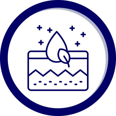 Mum simgesinin vektör illüstrasyonu