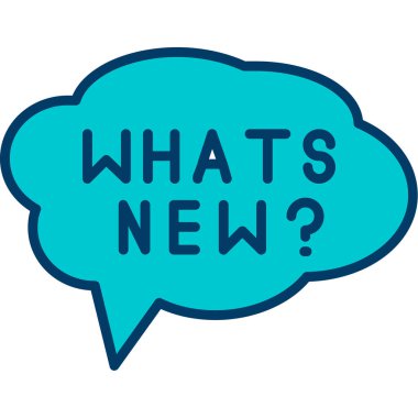 Ne var ne yok? vektör konuşma balonu