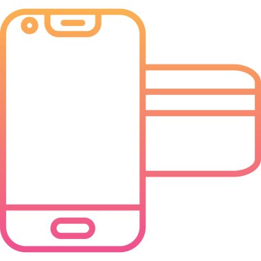 Cep telefonu. Basit resimleme