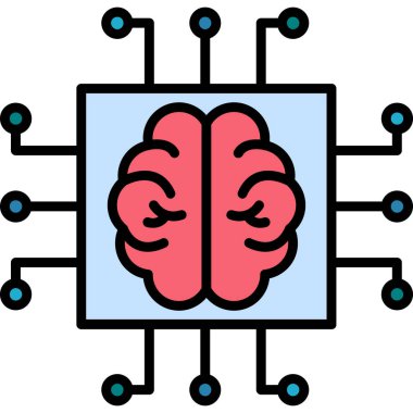 Yapay zeka simgesi - özet biçimi