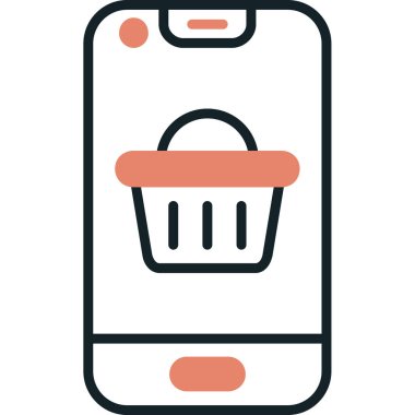 İnternetten alışveriş. Basit tasarım