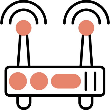 Klima ikonu. Web için hava vektör simgelerinin özet çizimi