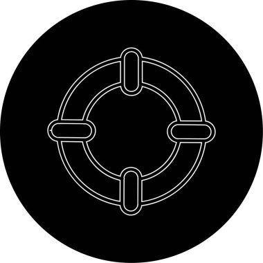 Modern oto tamir simgesinin vektör illüstrasyonu