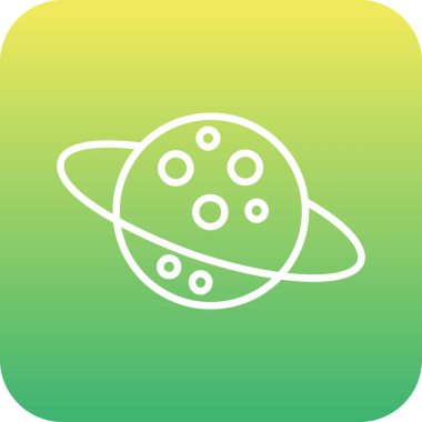 Vektör illüstrasyonu, roket simgesi