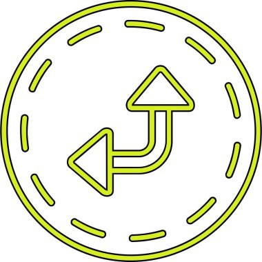 ok simgesinin vektör illüstrasyonu