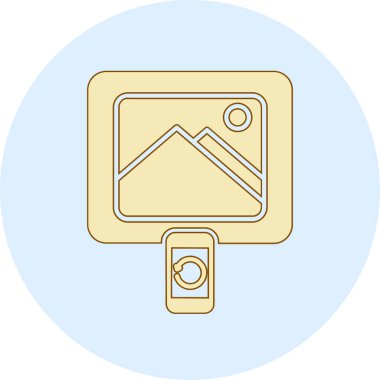 Modern b 'nin vektör illüstrasyonu eksik simgesi