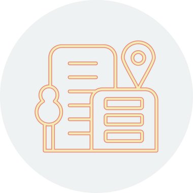 seo modern simgesinin vektör illüstrasyonu