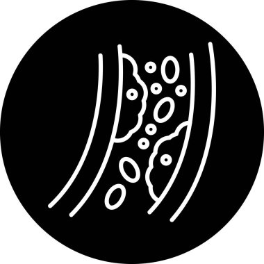 Gıda simgesinin vektör illüstrasyonu