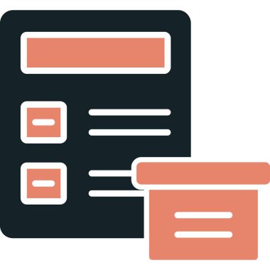 Web simgesi, vektör illüstrasyonu