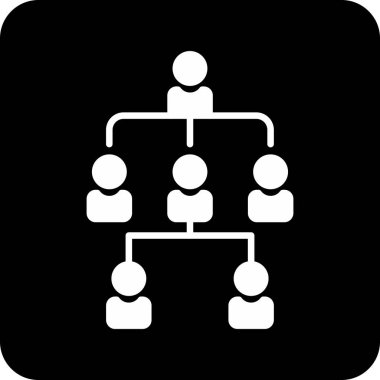 Ağ Paylaşımı. Vektör illüstrasyonu