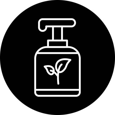 Çiçek simgesinin vektör illüstrasyonu