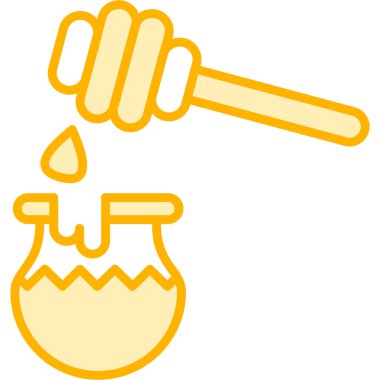 Tatlım. Web simgesi basit illüstrasyon