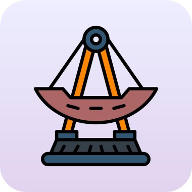 Vektör illüstrasyonu, simge ögesi arkaplanı