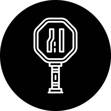 Modern bir simgenin vektör illüstrasyonu