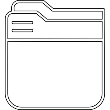 dosya belge simgesi vektör illüstrasyon tasarımı