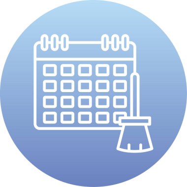 Bir fabrika simgesinin vektör illüstrasyonu