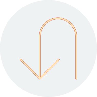 ok simgesi vektör illüstrasyonu