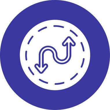 Ok simgesi. vektör illüstrasyonu