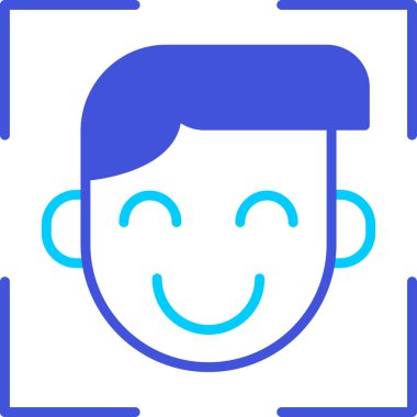 avatar. Web simgesi basit illüstrasyon