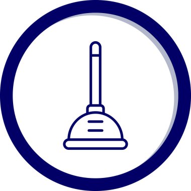 Termometre. Web simgesi basit illüstrasyon