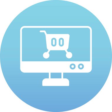 alışveriş sepeti simge vektör