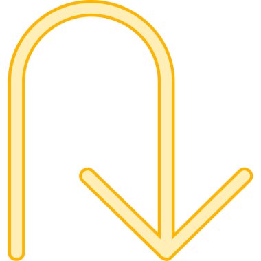 ok simgesi vektör illüstrasyonu