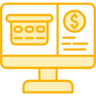 İş Para ikonu vektör illüstrasyonu