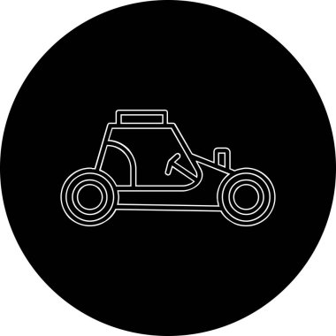 Modern otomatik simgenin vektör illüstrasyonu